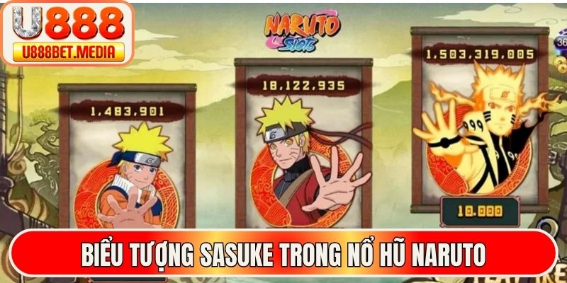 Biểu tượng Sasuke trong nổ hũ Naruto