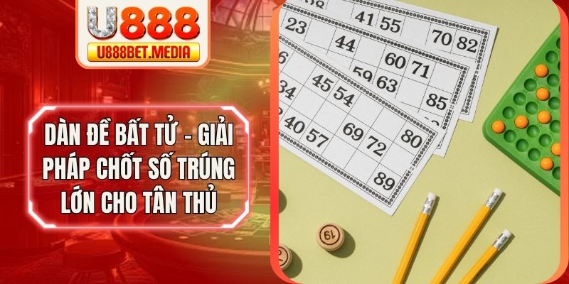 Dàn Đề Bất Tử - Giải Pháp Chốt Số Trúng Lớn Cho Tân Thủ