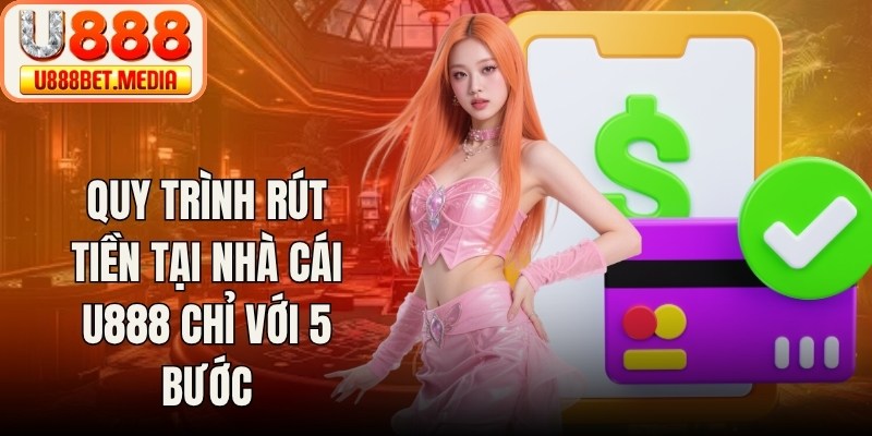 Quy trình rút tiền U888 chỉ với 5 bước